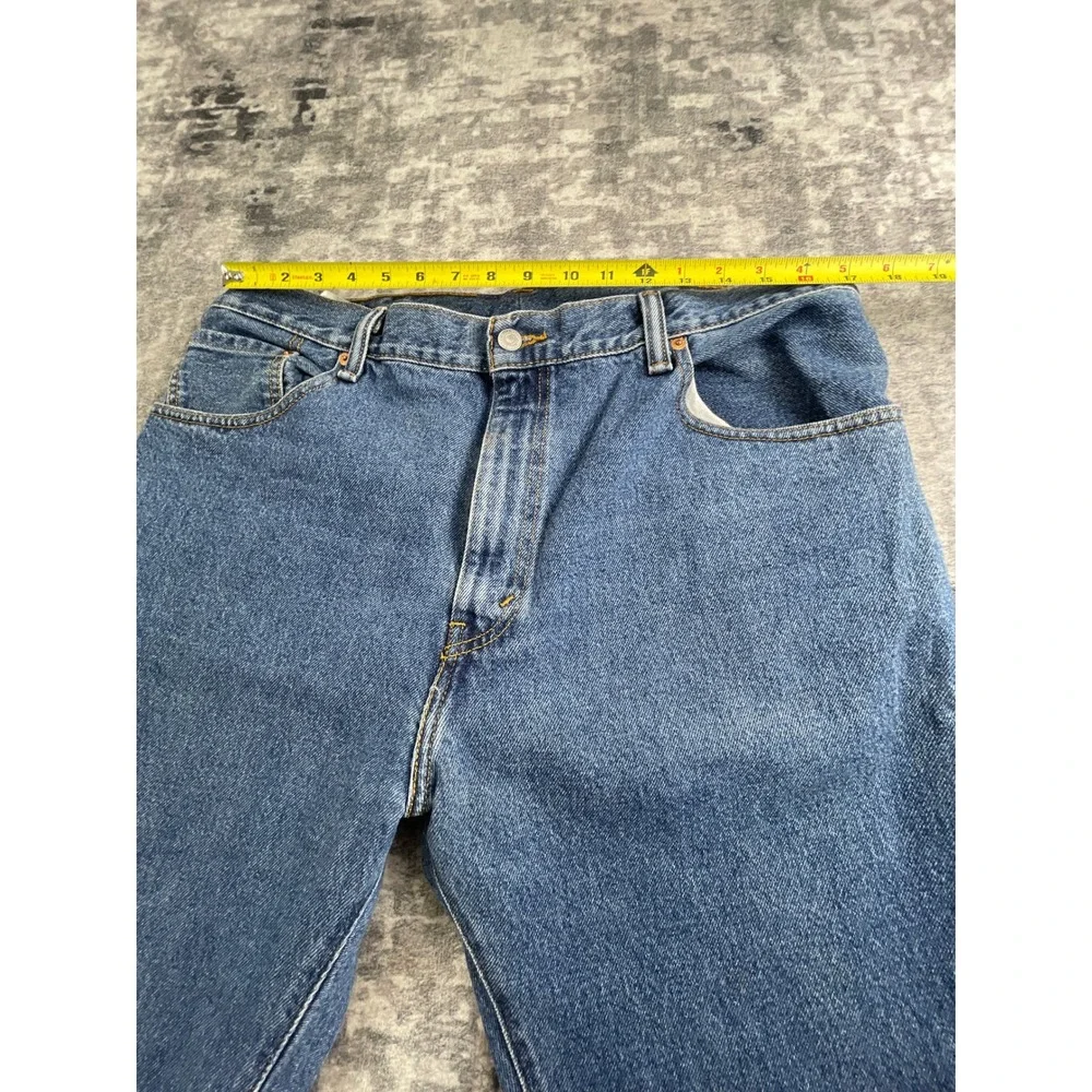 Levi's Mens 38 x 32 517 Boot Cut Jeans Dark Blue Western Workwear